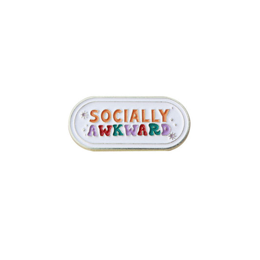 Socially Awkward | Enamel Pin